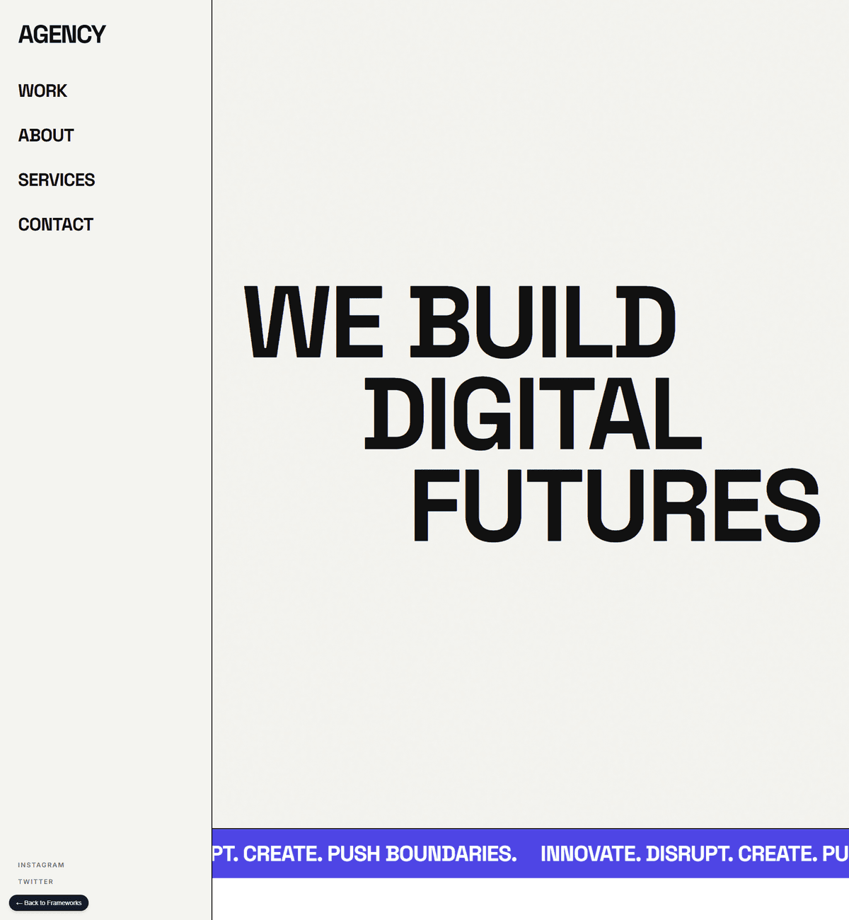 High-Contrast Sidebar Preview
